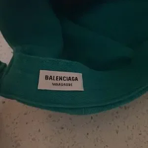 Balenciaga | Accessories | Balenciaga Womens Teal Baseball 